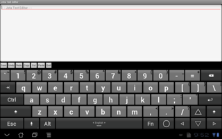 Android Hackers Keyboard, Provides All The Keys From A Physical Keyboard